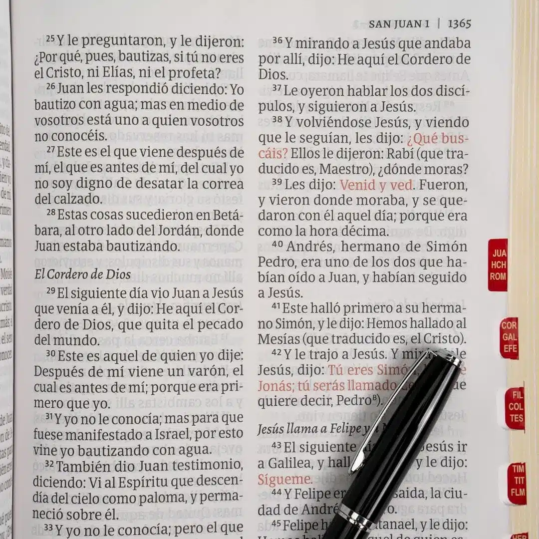 Biblia Reina Valera 1960, Letra Gigante, Símil Piel, Índice, Café 9781430094340 Biblia Reina Valera 1960, Letra Gigante, Símil Piel, Índice, Café - Imagen 4