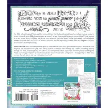 Bible Inspire Prayer, NLT, Softcover 9781496454942 Bible Inspire Prayer, NLT, Softcover - Imagen 5