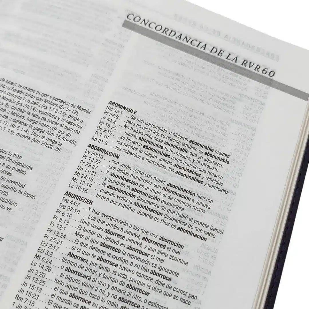 Biblia de Estudio Diario Vivir, Reina Valera 1960, Símil Piel, Morado Oscuro 9781496486646 Biblia de Estudio Diario Vivir, Reina Valera 1960, Símil Piel, Morado Oscuro - Imagen 7