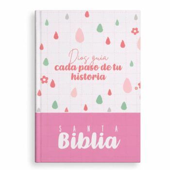 Biblia Reina Valera 1960, Letra Grande, Tapa Dura, Rosa