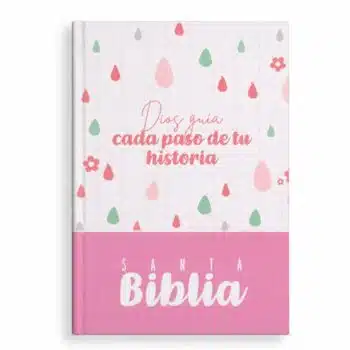 Inicio Biblia Reina Valera 1960, Letra Grande, Tapa Dura, Rosa
