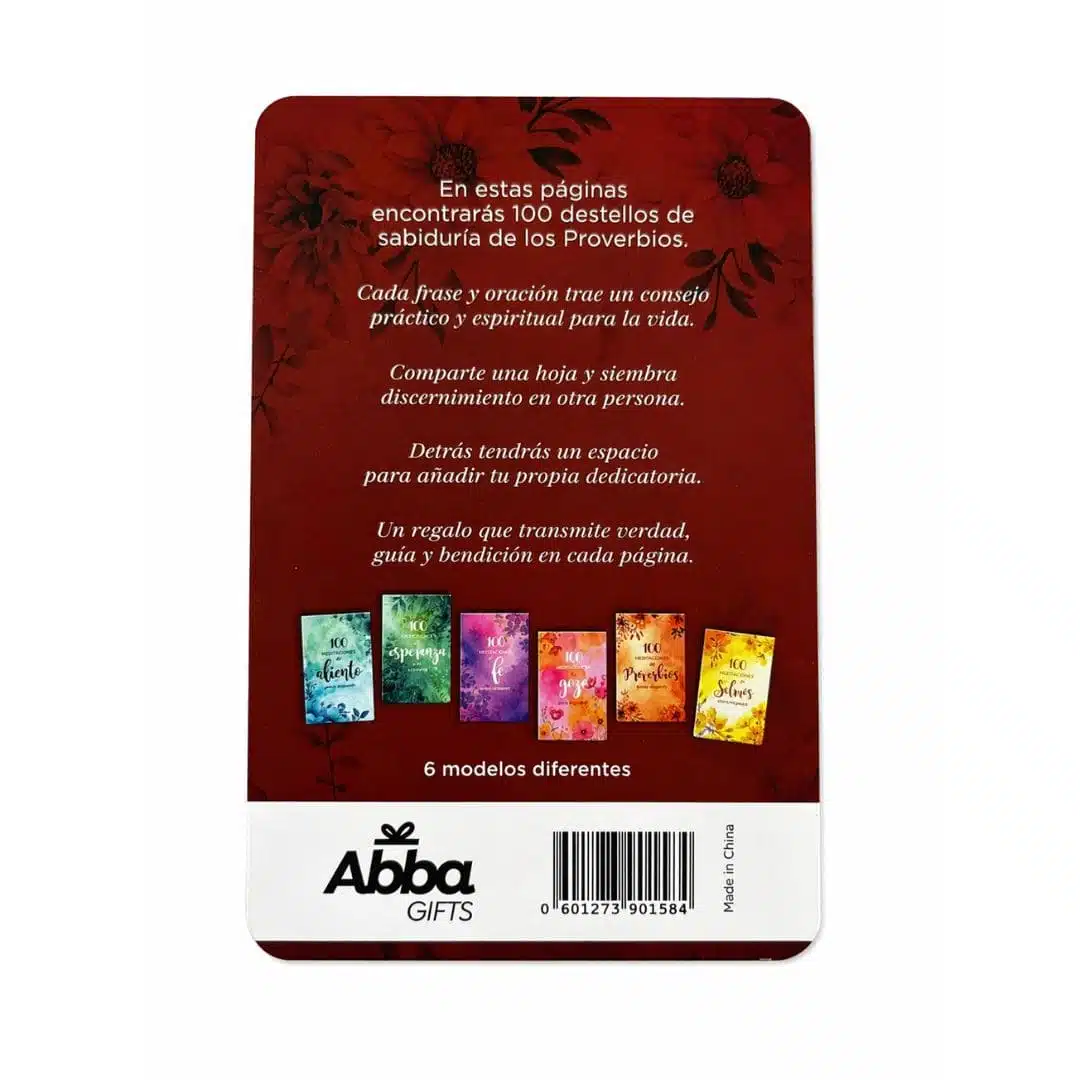 100 Meditaciones de proverbios para compartir 601273901584 100 Meditaciones de proverbios para compartir - Imagen 5