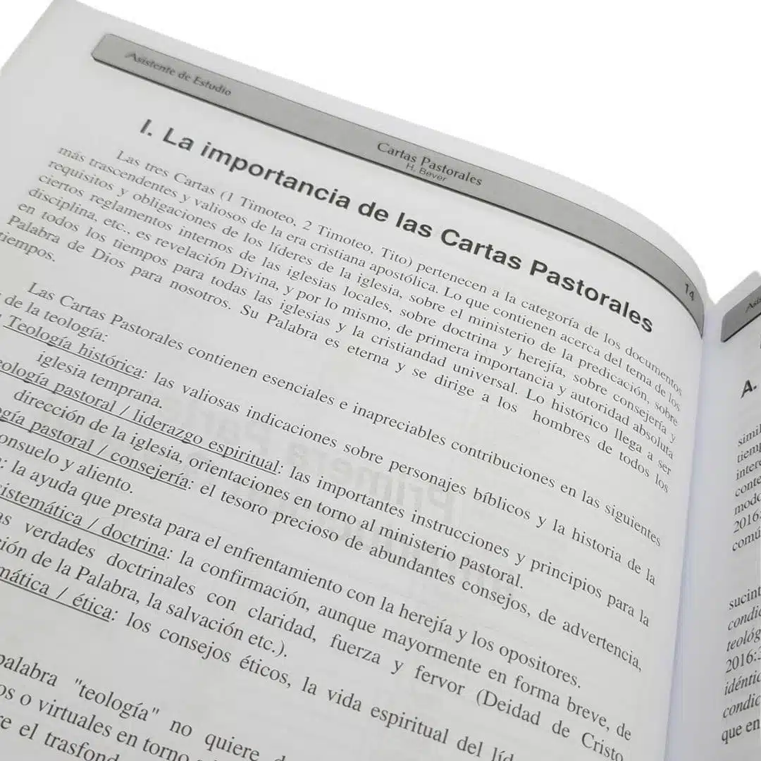 Las cartas pastorales 9780311043750 Las cartas pastorales - Imagen 3