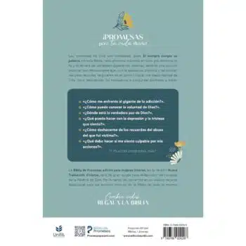 Biblia de Promesas para Mujeres Jóvenes NTV, Letra Grande, Tapa Dura, Azul 9780789929297 Biblia de Promesas para Mujeres Jóvenes NTV, Letra Grande, Tapa Dura, Azul - Imagen 6