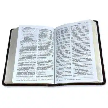 Biblia del ministro Reina Valera 1960, Edición Ampliada, Letra Grande, Piel, Caoba 9781430082002 Biblia del ministro Reina Valera 1960, Edición Ampliada, Letra Grande, Piel, Caoba - Imagen 4