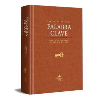 Inicio Biblia de Estudio Palabra Clave, Reina Valera 1960, Tapa Dura, Marrón