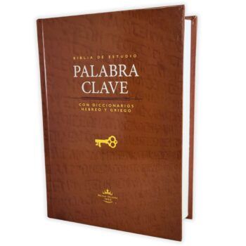 Alternative view of Biblia de Estudio Palabra Clave, Reina Valera 1960, Tapa Dura, Marrón