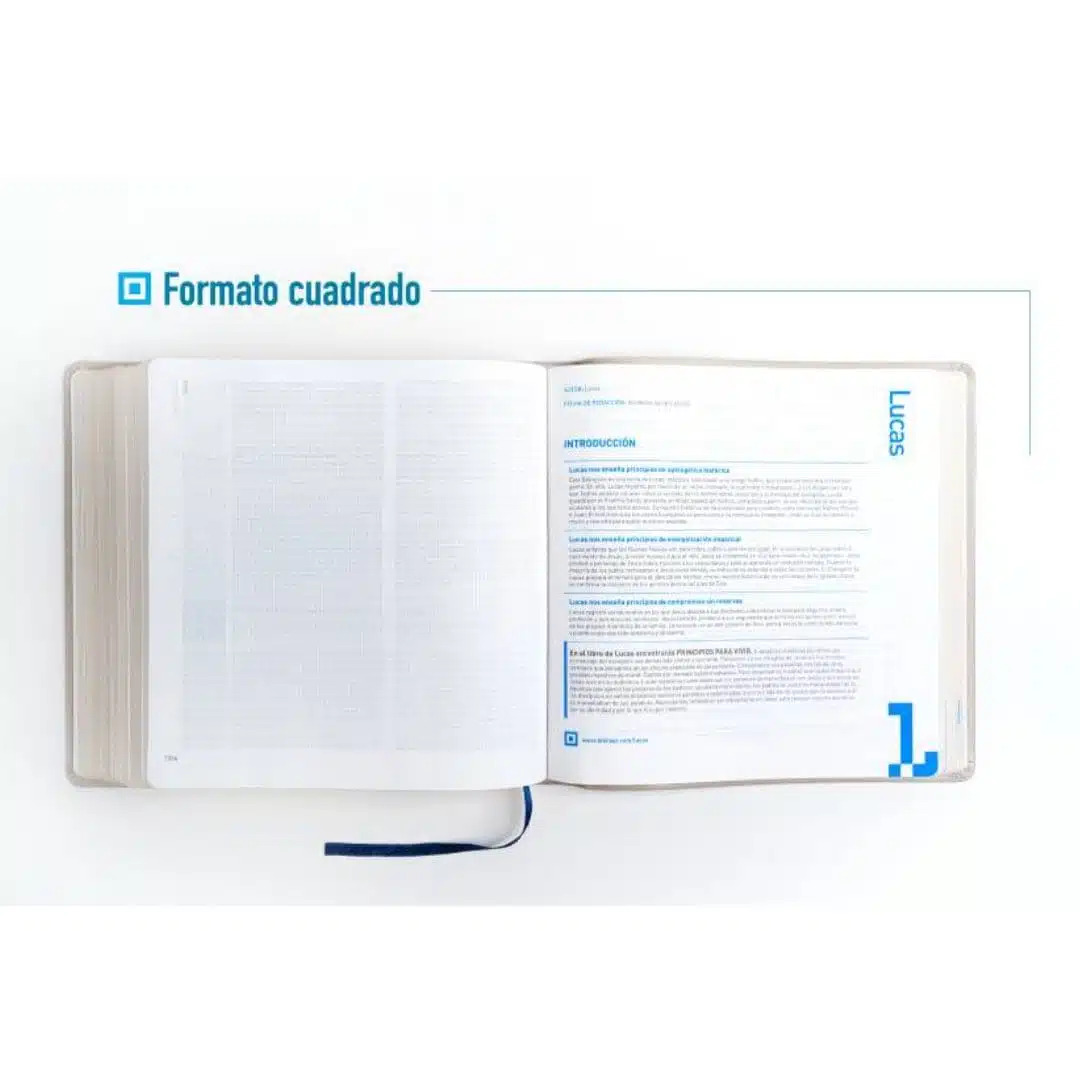 Biblia de Estudio QR, Principios para Vivir, NTV, Símil Piel, Blanco 9781736714355 Biblia de Estudio QR, Principios para Vivir, NTV, Símil Piel, Blanco - Imagen 2