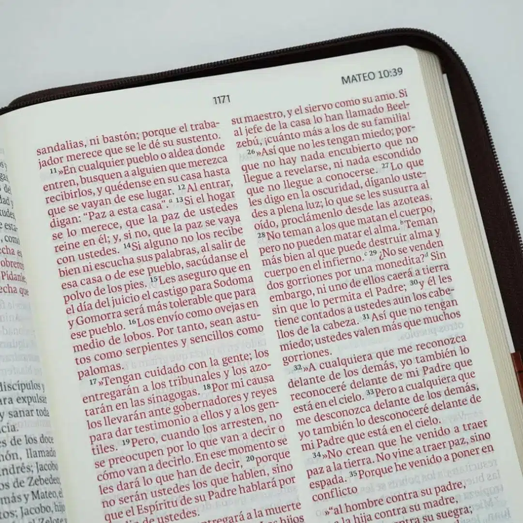 Biblia NVI, Letra Gigante, Símil Piel, Cierre, Café 9781949238945 Biblia NVI, Letra Gigante, Símil Piel, Cierre, Café - Imagen 5