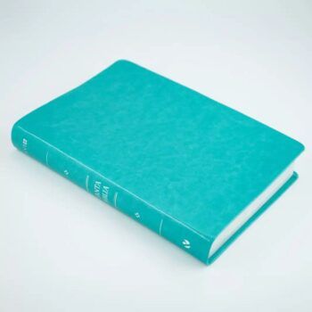 Alternative view of Biblia NVI, Letra Gigante, Símil Piel, Aguamarina
