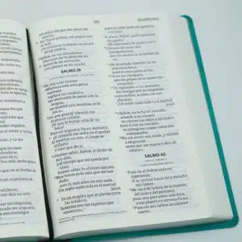 Biblia NVI, Letra Gigante, Símil Piel, Aguamarina 9781949238969 Biblia NVI, Letra Gigante, Símil Piel, Aguamarina - Imagen 4