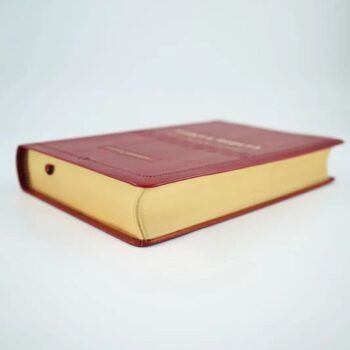 Alternative view of Biblia NVI, Letra Grande, Símil Piel, Vino Tinto