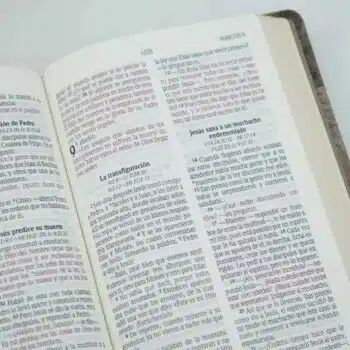 Biblia NVI, Letra Grande, Símil Piel, Madera 9781956959086 Biblia NVI, Letra Grande, Símil Piel, Madera - Imagen 5