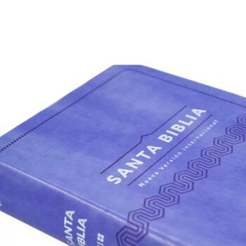 Alternative view of Biblia NVI, Letra Grande, Símil Piel, Lila