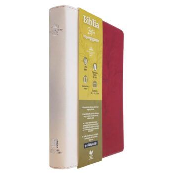 Alternative view of Biblia Reina Valera 1960, Letra Super Gigante, Símil Piel, Índice, Fucsia, Blanco