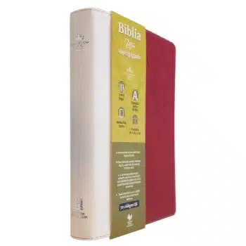 Biblia Reina Valera 1960, Letra Super Gigante, Símil Piel, Índice, Fucsia, Blanco 9789587457544 Biblia Reina Valera 1960, Letra Super Gigante, Símil Piel, Índice, Fucsia, Blanco - Imagen 2