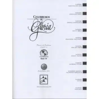 Himnario celebremos su Gloria - Libro con Notas 9789589269114 Himnario celebremos su Gloria - Libro con Notas - Imagen 2
