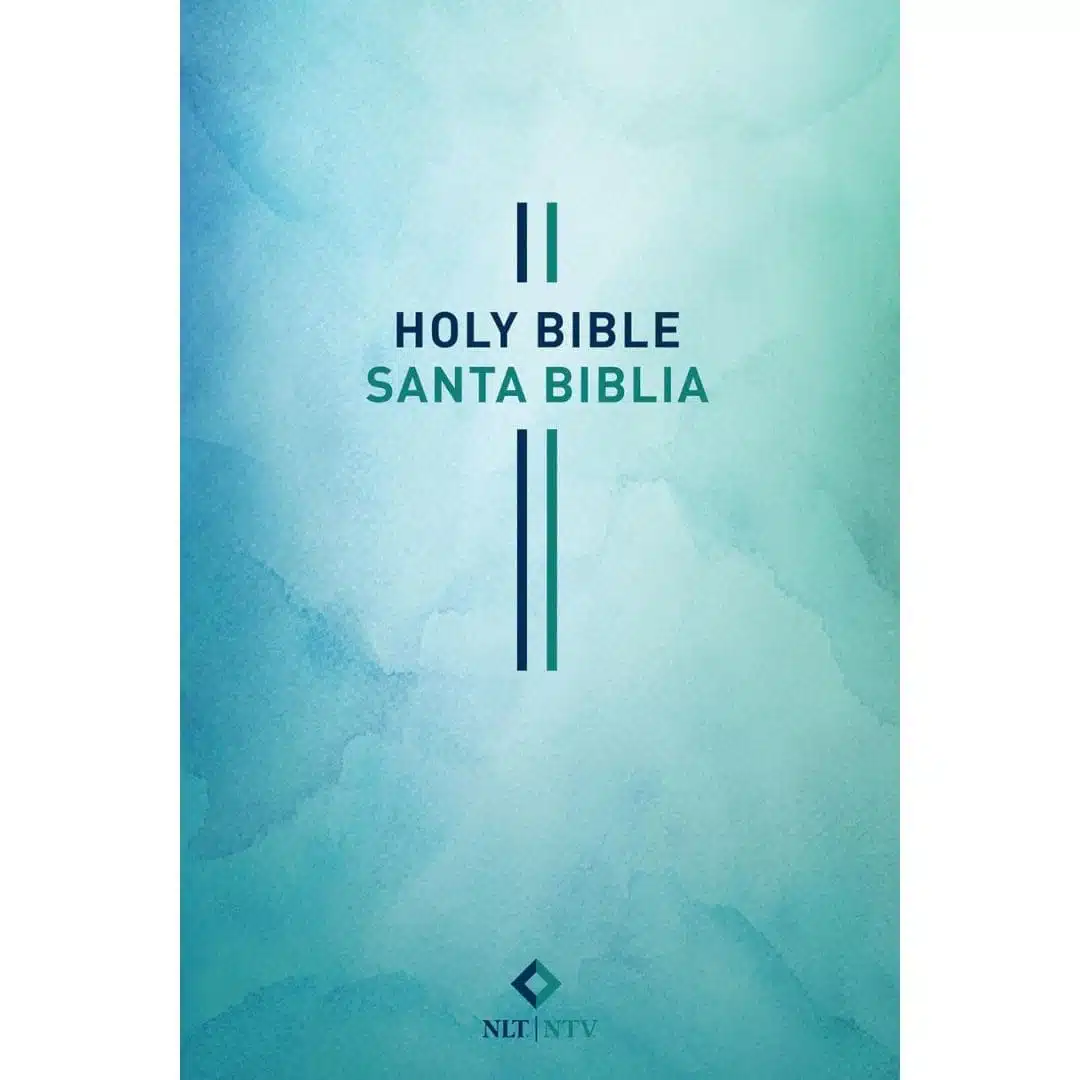 Biblia Bilingüe NLT/NTV, Tapa Blanda, Azul 9798400500787 Biblia Bilingüe NLT/NTV, Tapa Blanda, Azul