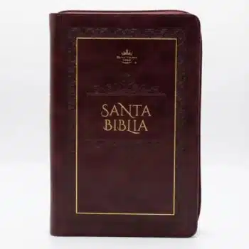 Biblia para Premios y Regalos Reina Valera 1960, Letra Grande, Símil Piel, Cierre, Marron 9798893845358 Biblia para Premios y Regalos Reina Valera 1960, Letra Grande, Símil Piel, Cierre, Marron - Imagen 2