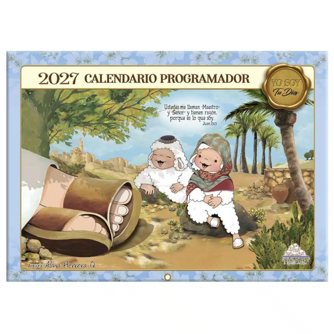 Calendario programador Ovejitas 2027, Azul 7708028025700 Calendario programador Ovejitas 2027, Azul