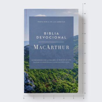 Alternative view of Biblia Devocional MacArthur NBLA, Tapa blanda