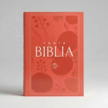 Biblia Económica Reina Valera 1960, Tamaño Manual, Tapa Blanda, El Camino La Verdad Y La Vida, Naranja