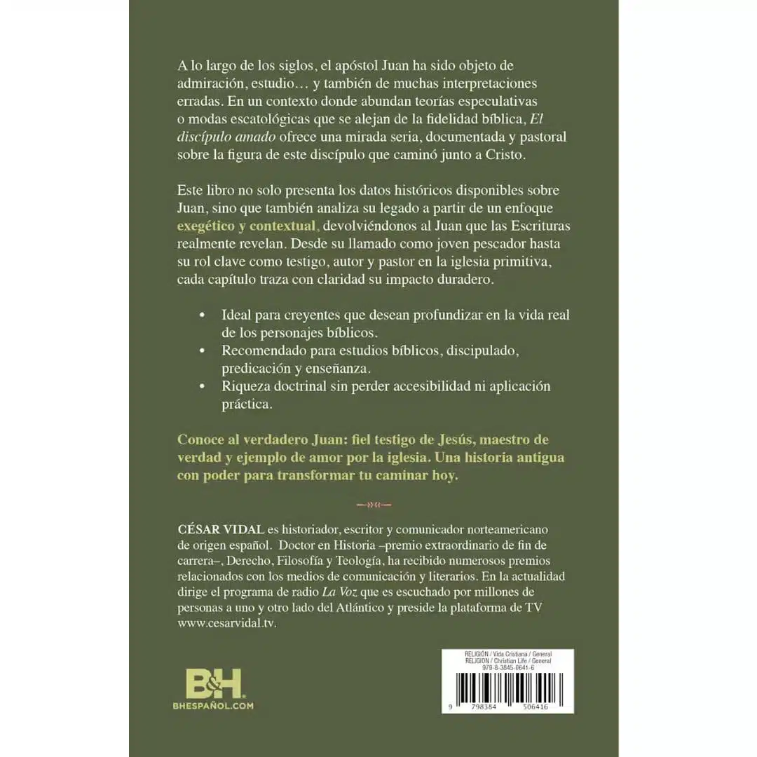 El discípulo amado 9798384506416 El discípulo amado - Imagen 2