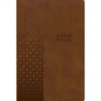 Inicio Biblia Reina Valera 1960, Tamaño Manual, Letra Grande, Símil Piel, Café