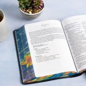 Biblia Reina Valera 1960, Tamaño Manual, Letra Grande, Símil Piel, Azul Noche 9798384544357 Biblia Reina Valera 1960, Tamaño Manual, Letra Grande, Símil Piel, Azul Noche - Imagen 4