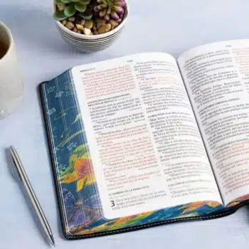 Biblia Reina Valera 1960, Tamaño Manual, Letra Grande, Símil Piel, Azul Noche 9798384544357 Biblia Reina Valera 1960, Tamaño Manual, Letra Grande, Símil Piel, Azul Noche - Imagen 5