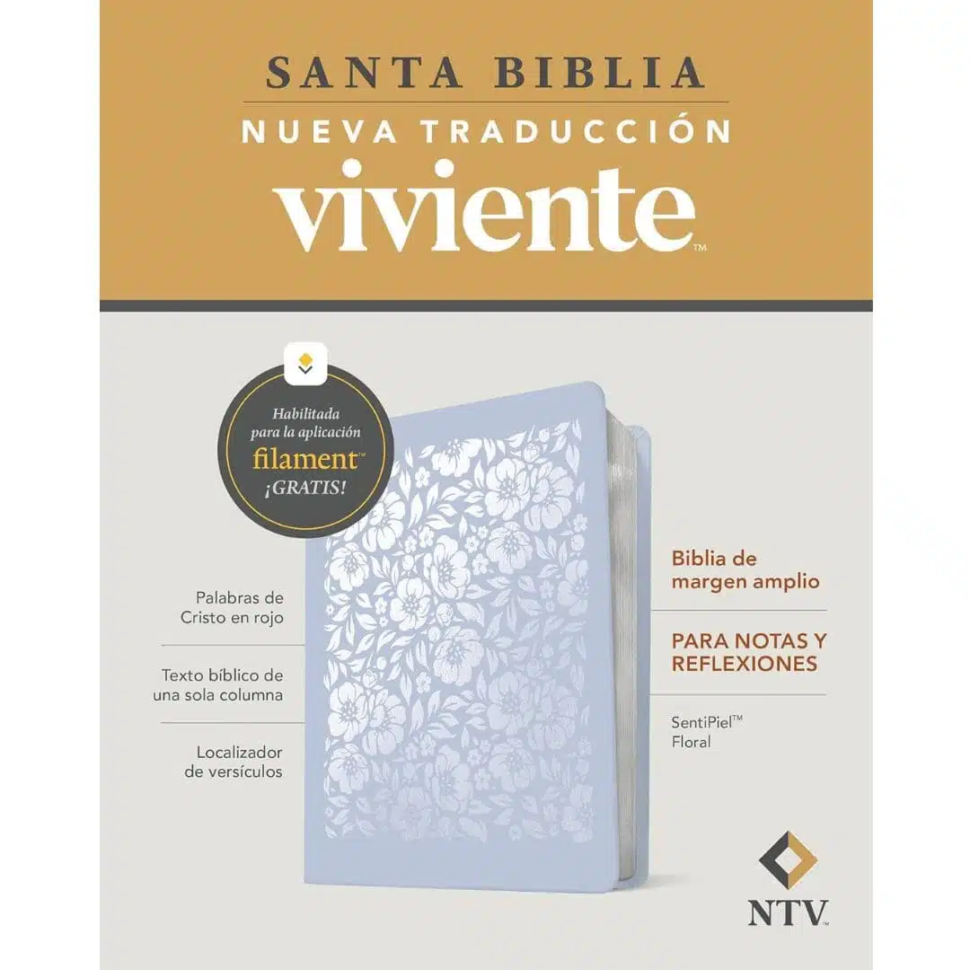 Biblia de apuntes NTV, Símil Piel, Flores 9798400505591 Biblia de apuntes NTV, Símil Piel, Flores