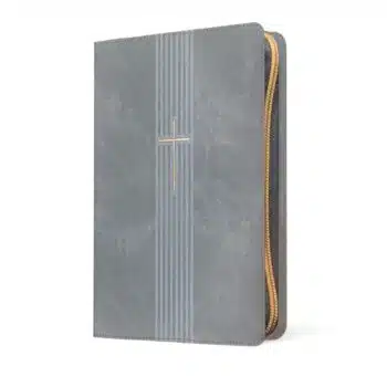 Biblia NTV, Letra Grande con Filament, Símil Piel, Cierre, Gris Claro 9798400506857 Biblia NTV, Letra Grande con Filament, Símil Piel, Cierre, Gris Claro - Imagen 2