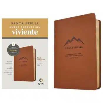 Inicio Biblia NTV, Tamaño Bolsillo, Símil Piel, Café