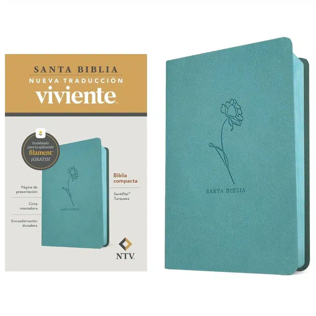 Biblia NTV, Tamaño Bolsillo, Símil Piel, Turquesa 9798400512278 Biblia NTV, Tamaño Bolsillo, Símil Piel, Turquesa