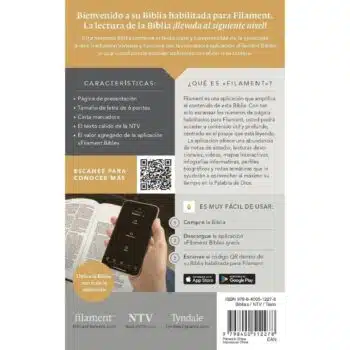 Biblia NTV, Tamaño Bolsillo, Símil Piel, Turquesa 9798400512278 Biblia NTV, Tamaño Bolsillo, Símil Piel, Turquesa - Imagen 5