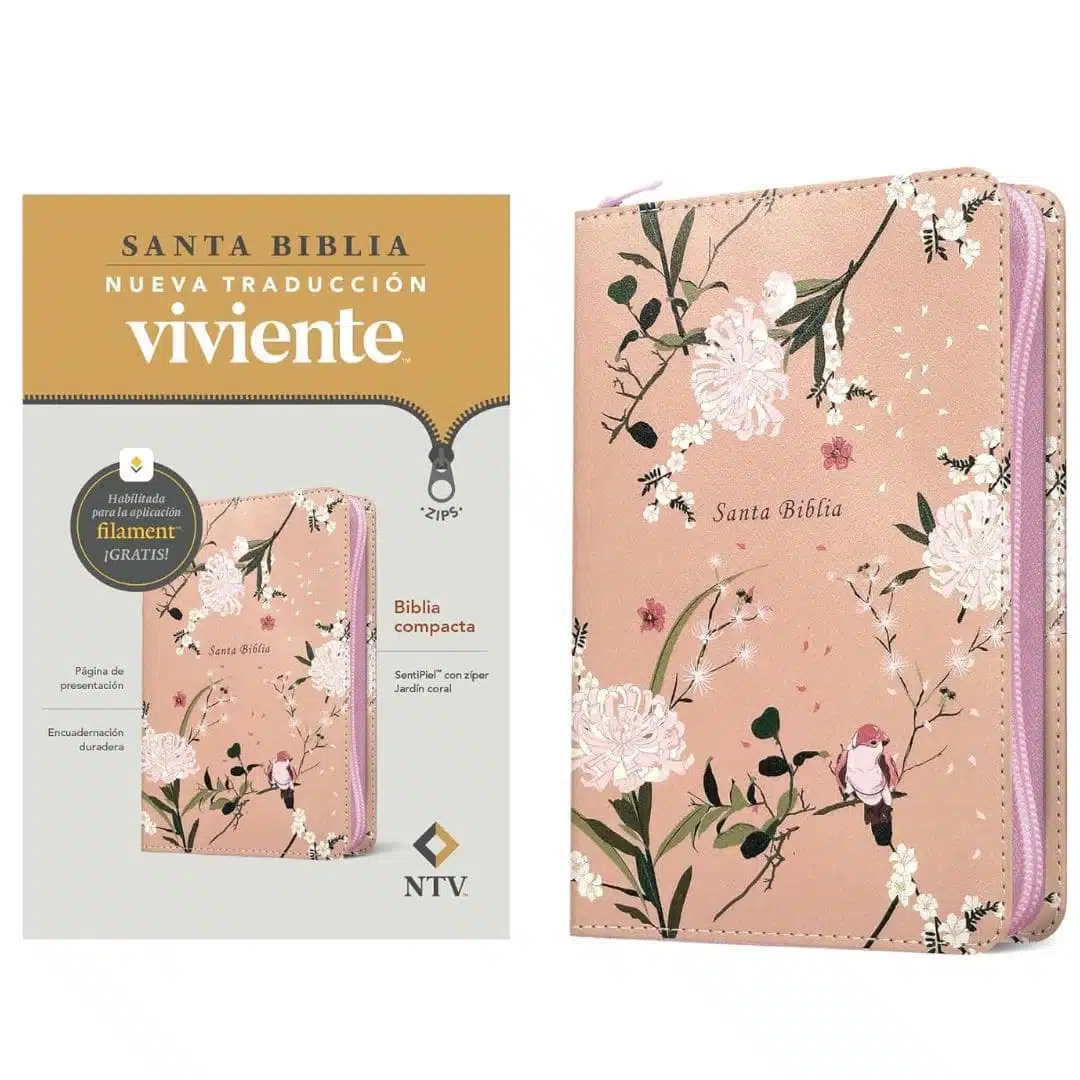 Biblia NTV, Tamaño Bolsillo, Símil Piel, Cierre, Flores 9798400512285 Biblia NTV, Tamaño Bolsillo, Símil Piel, Cierre, Flores