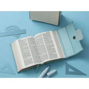 Biblia Reina Valera 1960, Cartera, Símil Piel, Turquesa con Broche y Manija 9798893843330 Biblia Reina Valera 1960, Cartera, Símil Piel, Turquesa con Broche y Manija - Imagen 3