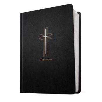 Alternative view of Biblia de apuntes NTV, Símil Piel, Negro