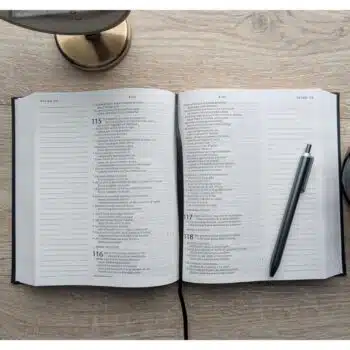 Biblia de apuntes NTV, Símil Piel, Negro 9798400505638 Biblia de apuntes NTV, Símil Piel, Negro - Imagen 4