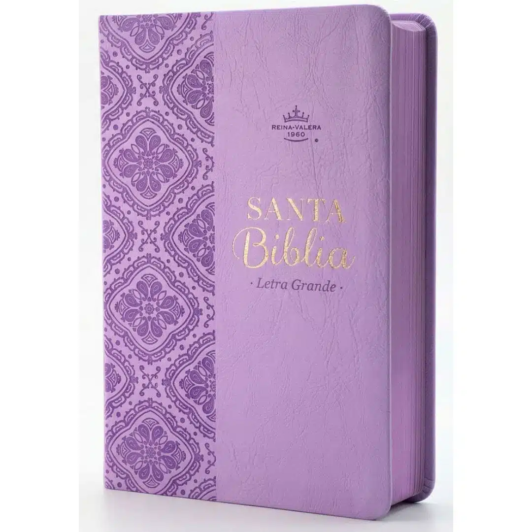 Biblia para Premios y Regalos Reina Valera 1960, Letra Grande, Símil Piel, Lila 9798893842852 Biblia para Premios y Regalos Reina Valera 1960, Letra Grande, Símil Piel, Lila